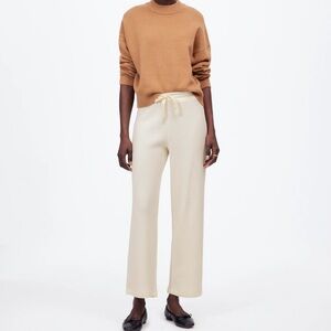 Madewell Waffle-Knit Straight-Leg Sweatpants